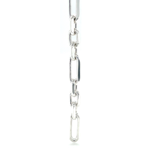 Ankers schakel armband zilver fantasie 19,5cm - 601245 Ankers schakel armband zilver fantasie 19,5cm - 601245