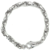 fantasie schakelarmband  18cm zilver - 601246