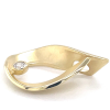 Gouden hanger fantasie met zirkonia14 karaat - 601250