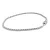 armband koord zilver 18cm - 601260