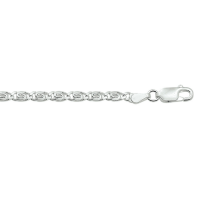 armband grieks fijne schakel in zilver 18 cm - 601263