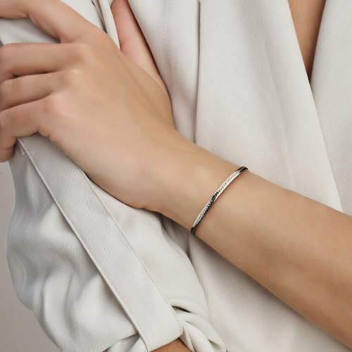 armband gourmette zilver 17 + 3 cm - 601266