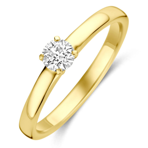 diamant Lab grown gouden ring 0.25ct g vs in maat 54 - 601299