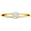 diamant Lab grown gouden ring 0.25ct g vs in maat 54 - 601299