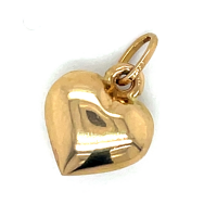 kleine hanger goud hartje 13mm bol - 601320