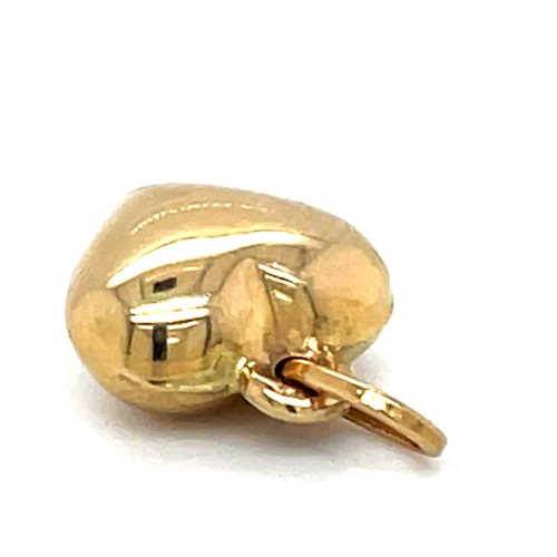 kleine hanger goud hartje 13mm bol - 601320