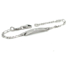 kinder graveerarmband figaro zilver 9 - 11 cm - 601332