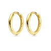kleine gouden klapoorringen 12mm - 601337