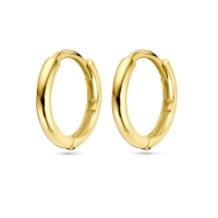 kleine gouden klapoorringen 12mm - 601337