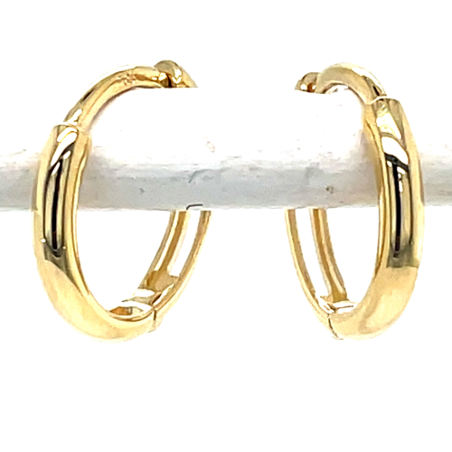 kleine gouden klapoorringen 12mm - 601337