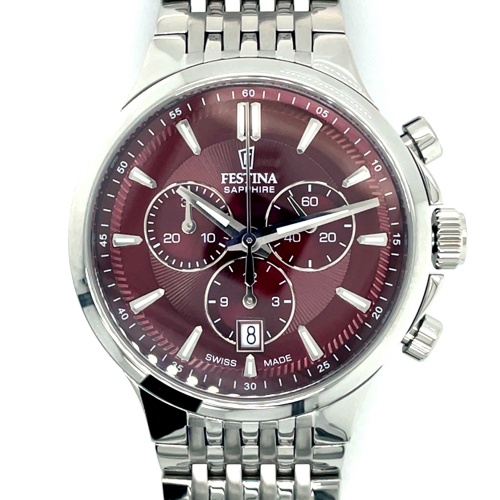 Festina heren horloge F20093-5 swiss made - 601346