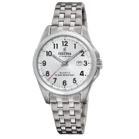 Festina dames wit titanium horloge armband f20697/1 - 601348