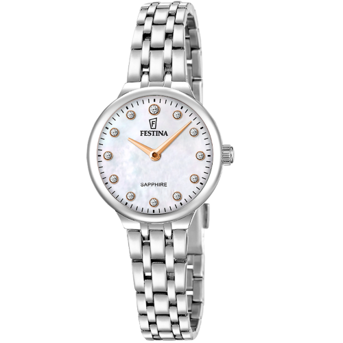 Festina dames horloge met saffier glas F20744-1 - 601350