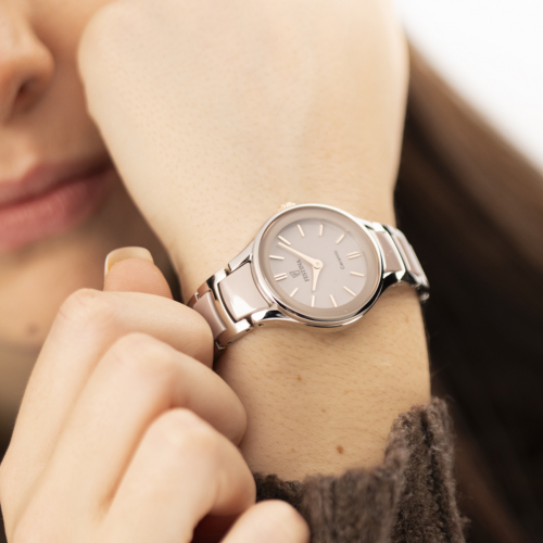 Festina dames staal en ceramic horloge F20752-2 - 601357