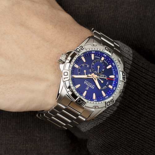 Festina dames staal en ceramic horloge F20623-2 - 601358