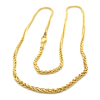 Fjory ketting goud Spiga met zilveren kern 45cm - 601374