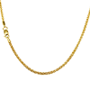 Fjory ketting goud Spiga met zilveren kern 45cm - 601374