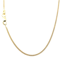 ketting Fjory 1,2mm brede Gourmet schakel lengte 45cm - 601382