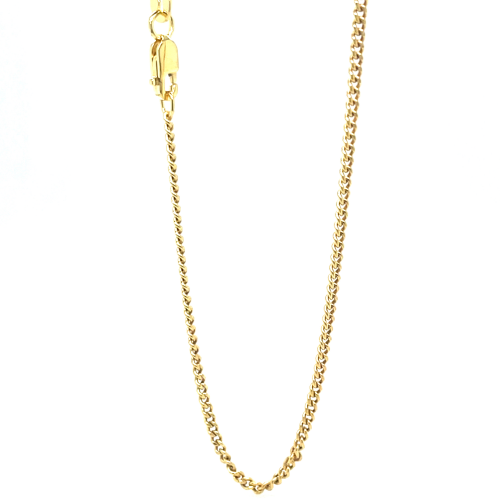 ketting Fjory 1,9mm Gourmet schakel 42cm lang - 601384 ketting Fjory 1,9mm Gourmet schakel 42cm lang - 601384