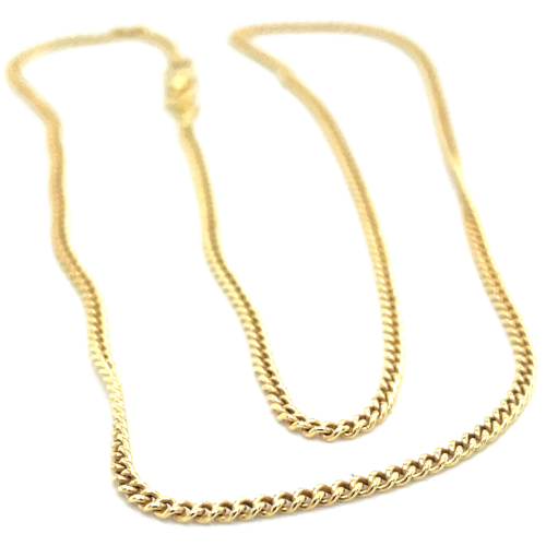 ketting Fjory 1,9mm Gourmet schakel 42cm lang - 601384 ketting Fjory 1,9mm Gourmet schakel 42cm lang - 601384