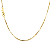 collier goud met zilveren kern van fjory 1.4mm Venetiaans 45cm - 601386