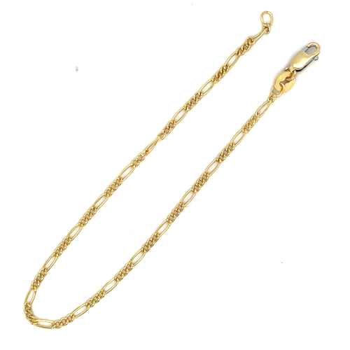 armband van Fjory 2,0mm Figaro schakel 18cm - 601390