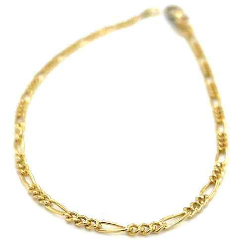 armband van Fjory 2,0mm Figaro schakel 18cm - 601390