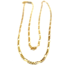 Fjory gouden ketting 2,0mm Figaro schakel 50cm. - 601391