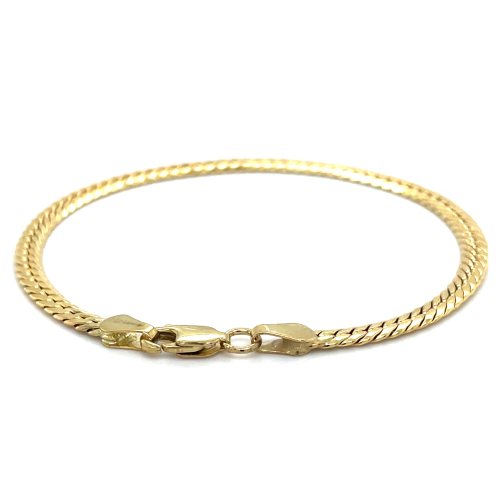 Armband gourmet plat van Fjory 18cm lang - 601392