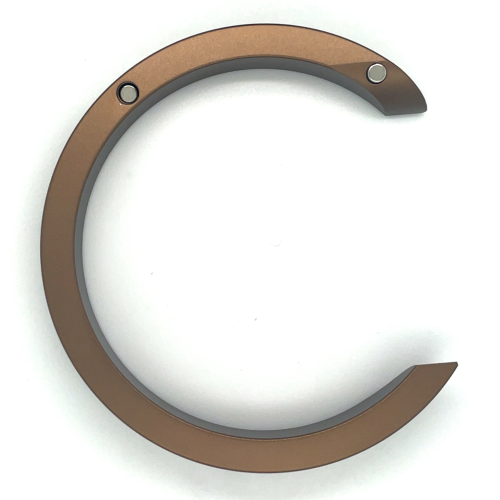 Halve armband C 1 deel brons - 601393