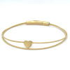 Thinking of You hartje armband goudkleur A701GG 18cm - 601395