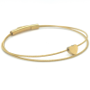 Thinking of You hartje armband goudkleur A701GG 18cm - 601395