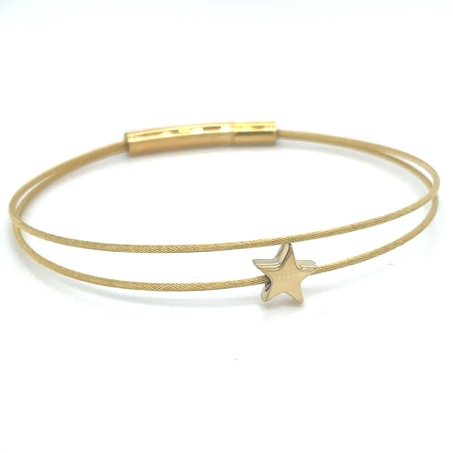 Thinking of You ster armband goudkleur A702GG 18cm - 601396