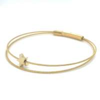 Thinking of You ster armband goudkleur A702GG 18cm - 601396