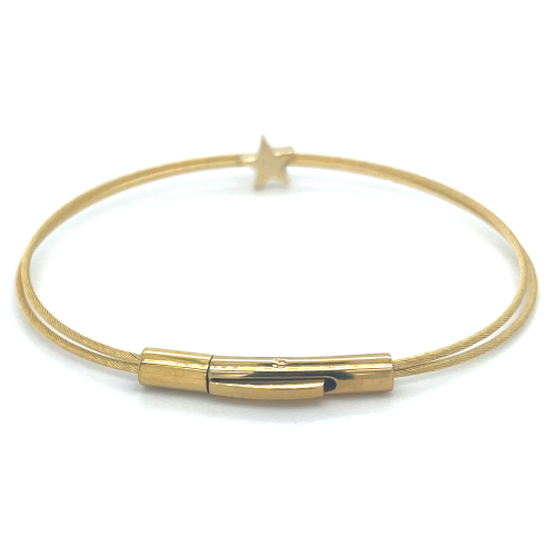 Thinking of You ster armband goudkleur A702GG 18cm - 601396