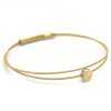 Moederdag armband goudkleur met cirkel A705GG 18cm - 601398