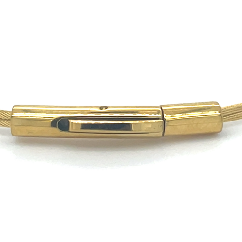 Moederdag armband goudkleur met bolletje A706GG 18cm - 601400