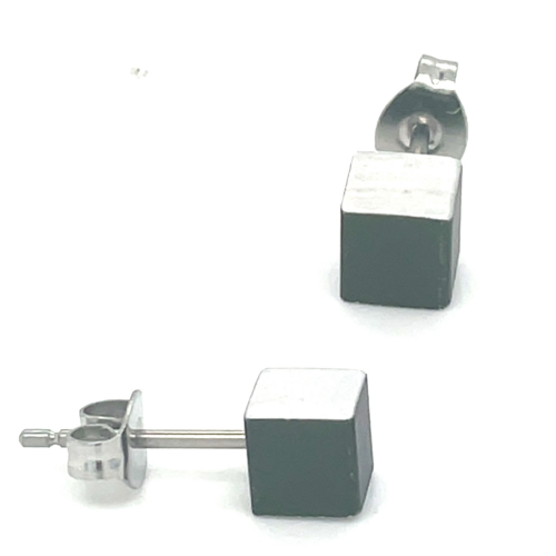 Clic by suzanne oorstekers groen mini kubus O28GR - 601406