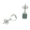 Clic by suzanne oorstekers groen mini kubus O28GR - 601406
