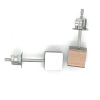 Clic by suzanne oorstekers brons mini kubus O28BR - 601407