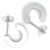 brons kleurige Hypoallergeen oorbellen van clic by suzanne - 601408