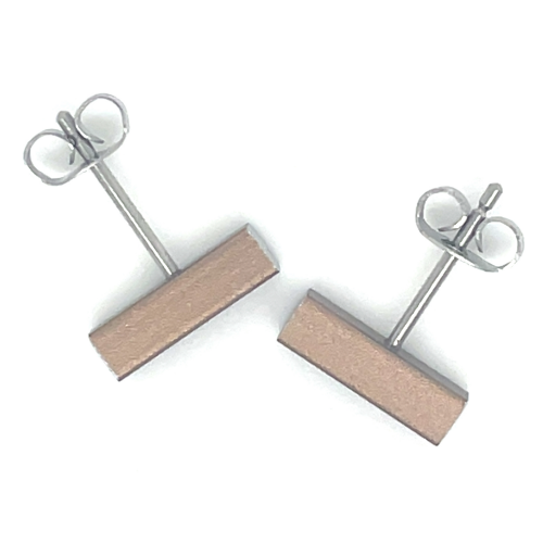 Clic by suzanne oorstekers brons rechthoeken kO57BR - 601410