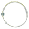 armband kiki groen met kubus A230GR 18cm - 601414
