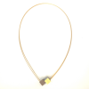collier koosje goud geel/brons met kubus C17BR/G 46cm - 601415