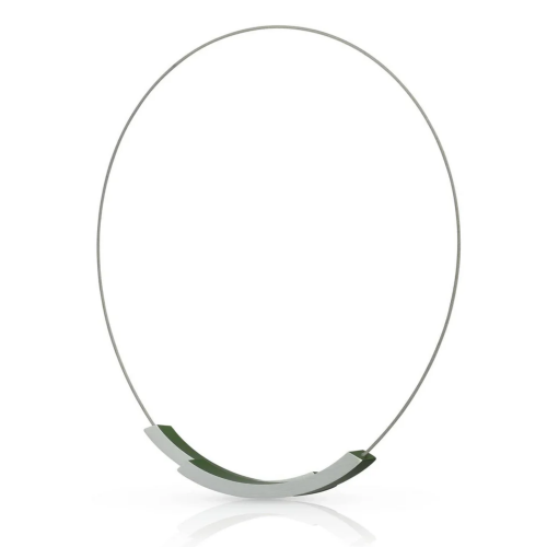 Clic by suzanne collier Belle met twee bogen met groen, die op twee manieren te sluiten zijn met magneet C74GR - 601416