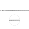 zilveren gourmette ketting 50cm 2,1 mm - 601425