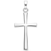 hanger kruis zilver 26 mm - 601427