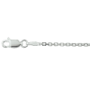 anker ketting 60cm gediamanteerd zilver 1,6 mm - 601428