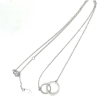 cirkel hangers met collier en zirkonia steentjes 41 - 43 - 45 cm - 601434 cirkel hangers met collier en zirkonia steentjes 41 - 43 - 45 cm - 601434