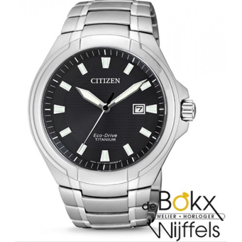 Heren super titanium citizen horloge BM7430-89E - 56065 Heren super titanium citizen horloge BM7430-89E - 56065